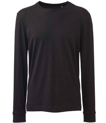 Anthem Organic Long Sleeve T-Shirt - BLK - XS